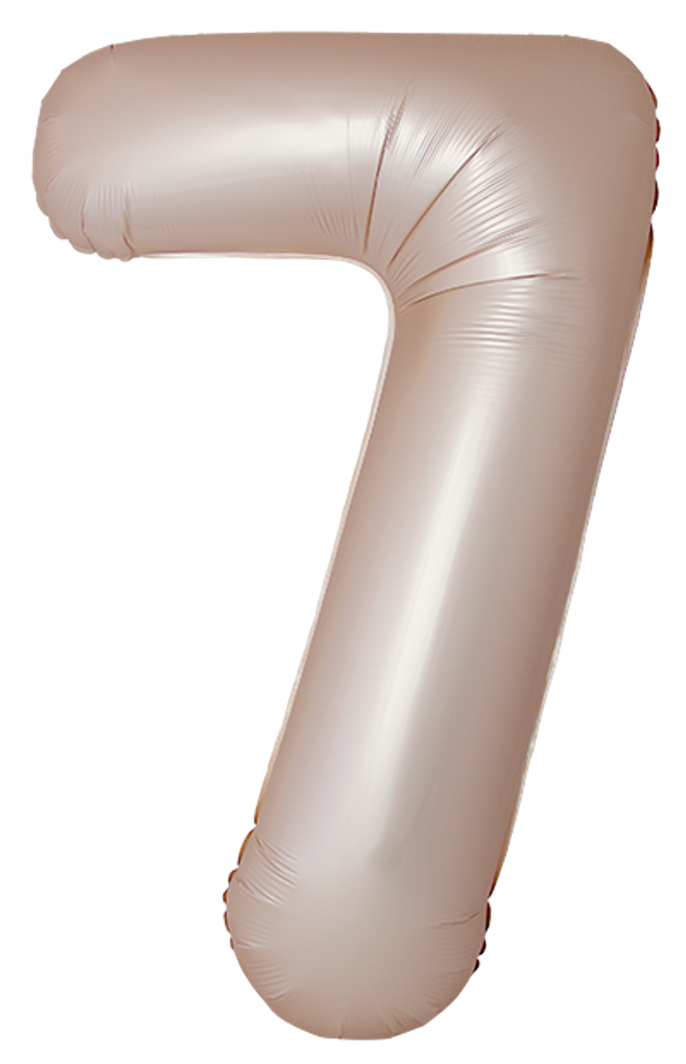 Цифра 7 Slim, Звездное Золото, Матовый в упаковке 40" Fm