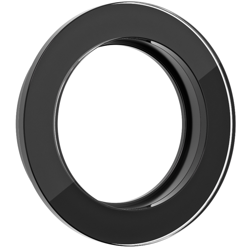 Рамка стеклянная на 1 пост Черная Werkel W0015108