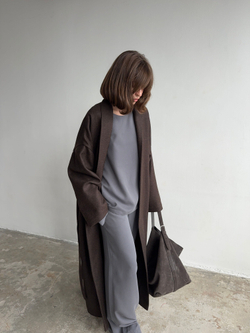 легкое пальто-халат LUAM sarrau