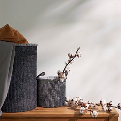 Корзина для хранения Sustainable collection, Ø22х23 см, черная