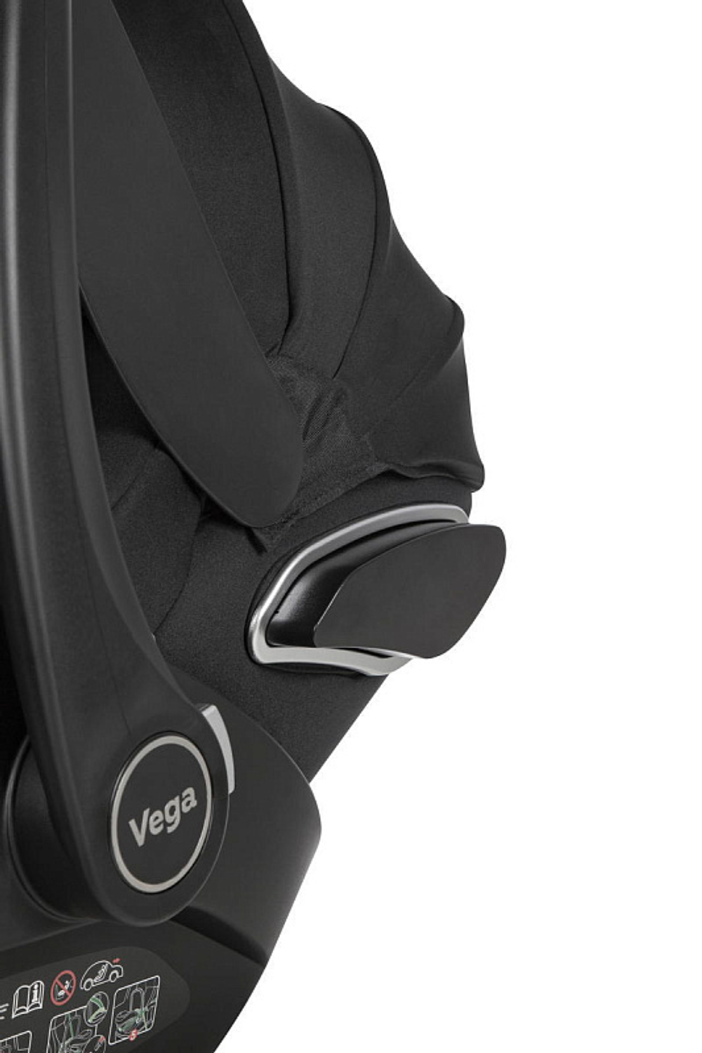 Коляска Carrello Vector CRL-6550 Vega Absolute Black 3 в 1 Cupcake Beige