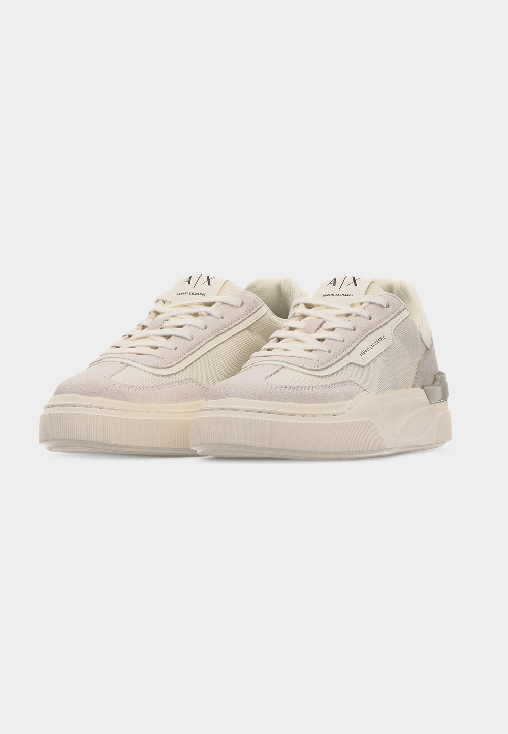 Armani Exchange FLICK - Sneakersy niskie - Белый