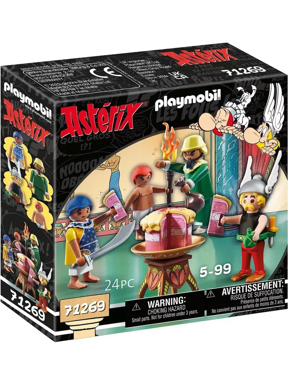 Набор Астерикс Отравленный торт Амонбофиса Playmobil 71269