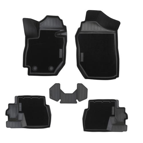 Ковры в салон Norplast/Unidec для Suzuki Jimny IV (2018-), Черный, акпп, арт.NPA11-C85-200-CM