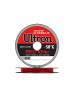 Монофильная леска для рыбалки ULTRON Red Killer