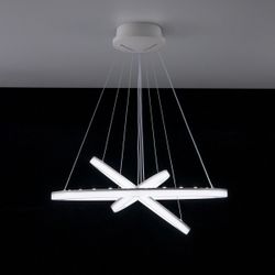 Citilux Электрон Смарт CL710A104S Умная люстра подвесная Белая