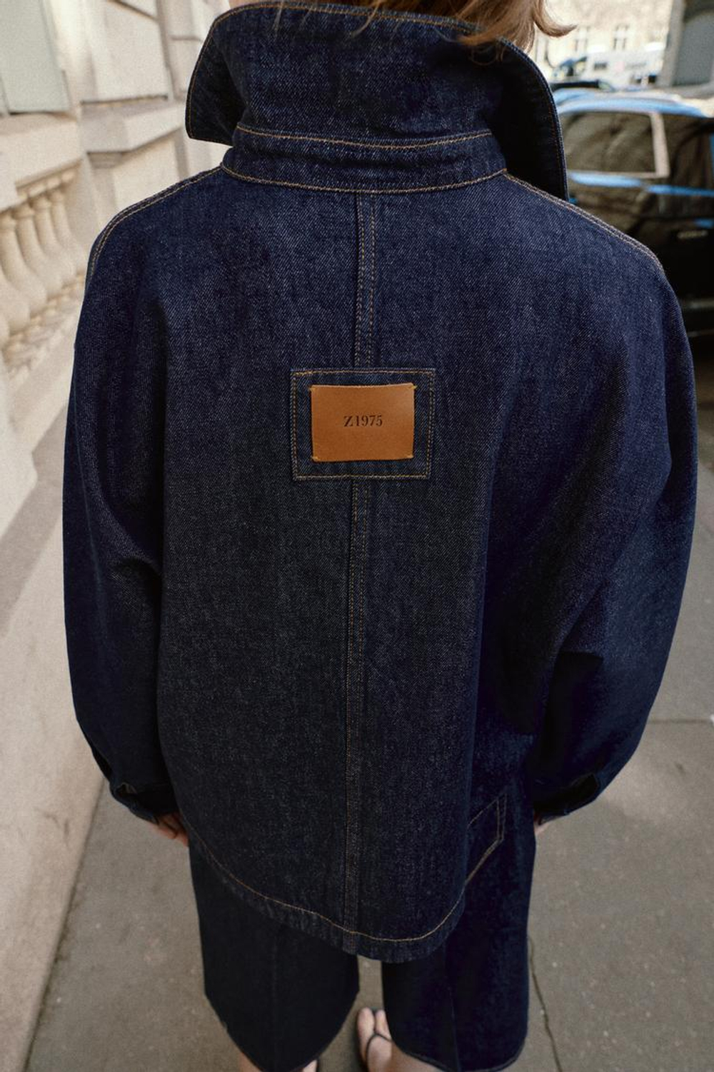 ZARA ДЖИНСОВАЯ КУРТКА Z1975 SET, СИНИЙ