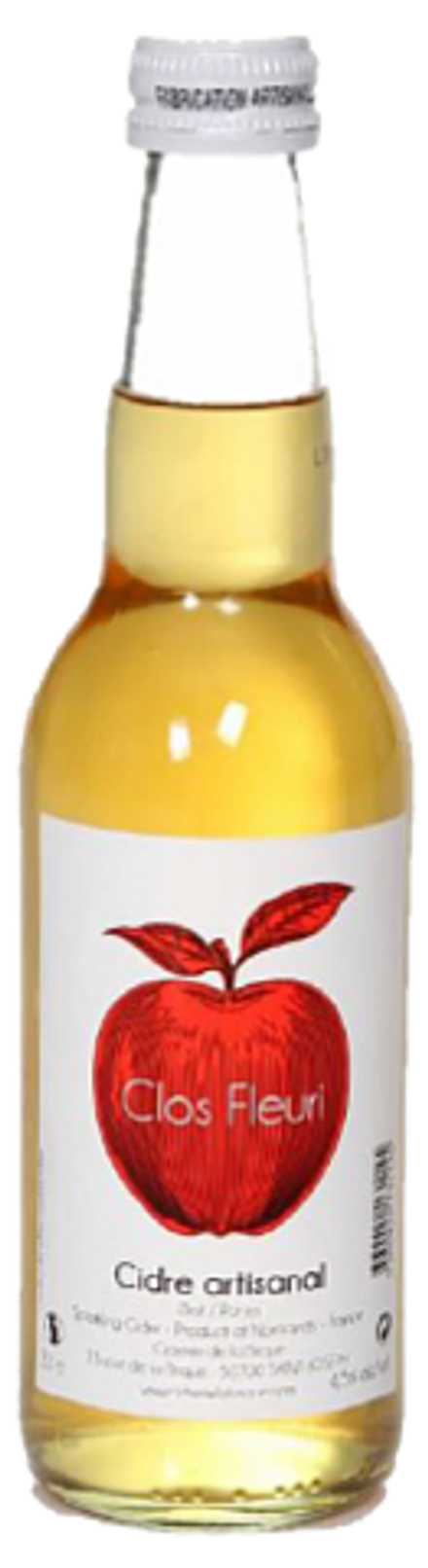 Сидр Артизаналь Ле Кло Флери Брют / Cidre Artisanal Le Clos Fleuri Brut 0.33 - стекло