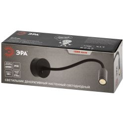 Светильник настенный ЭРА WL 33 BK 3Вт IP20 черный | Настенная подсветка