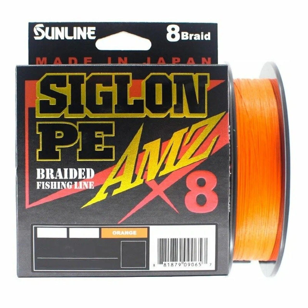 Шнур плетеный SUNLINE SIGLON PEx4 AMZ 150M(OR) #0.3/4LB