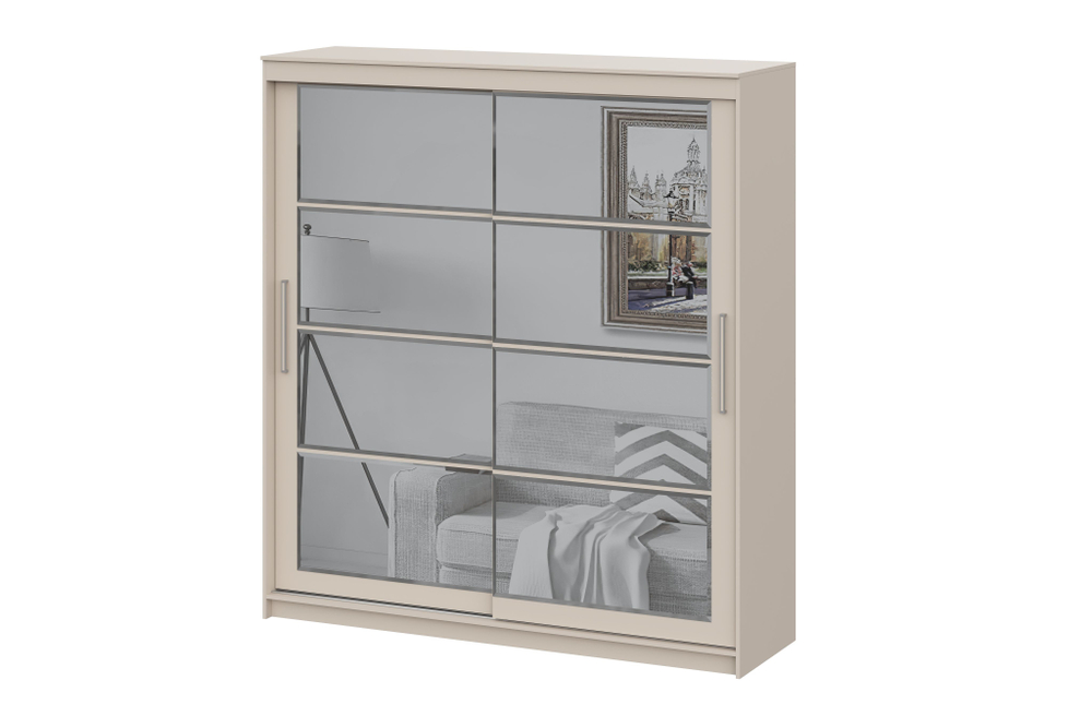 Шкаф-купе ШКП 3 (2,0) МАКС Меланж