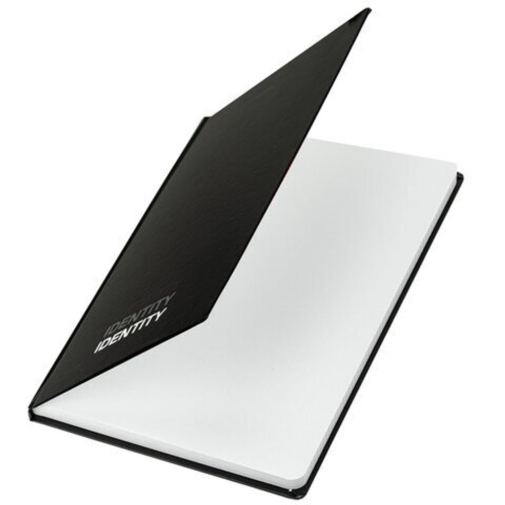 Блокнот с резинкой в клетку 96 л., БОЛЬШОЙ ФОРМАТ А4 204х299 мм, BRAUBERG, "Identity", 115528