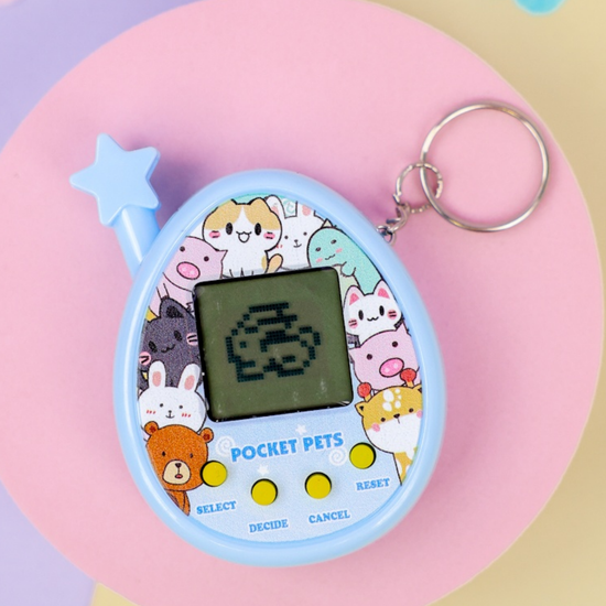 Тамагочи Pocket pet Animals, голубой