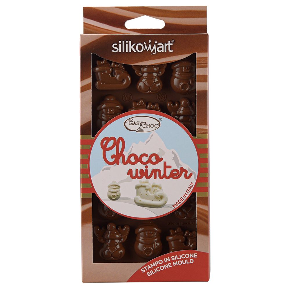 Silikomart Форма для приготовления конфет Choco Winter силиконовая