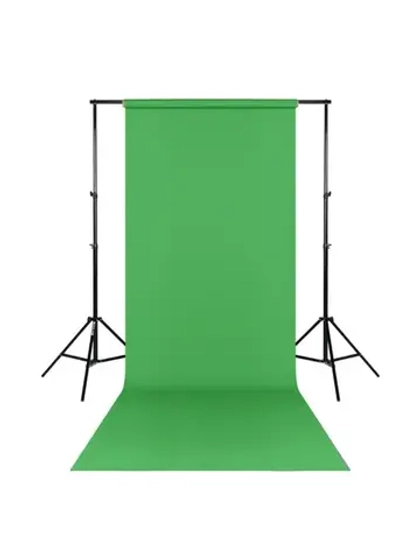 Фон бумажный Raylab 010 Green хромакей зелёный 1,35х6м