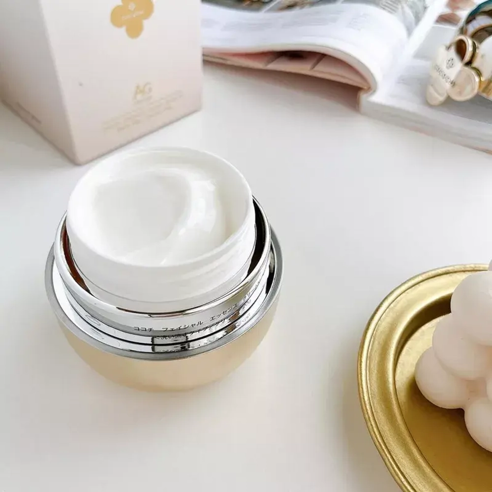 Cocochi Кремовая антивозрастная маска-эссенция для кожи лица Кокочи - AG Ultimate Facial Essence Cream Mask N, 90 г/20 г