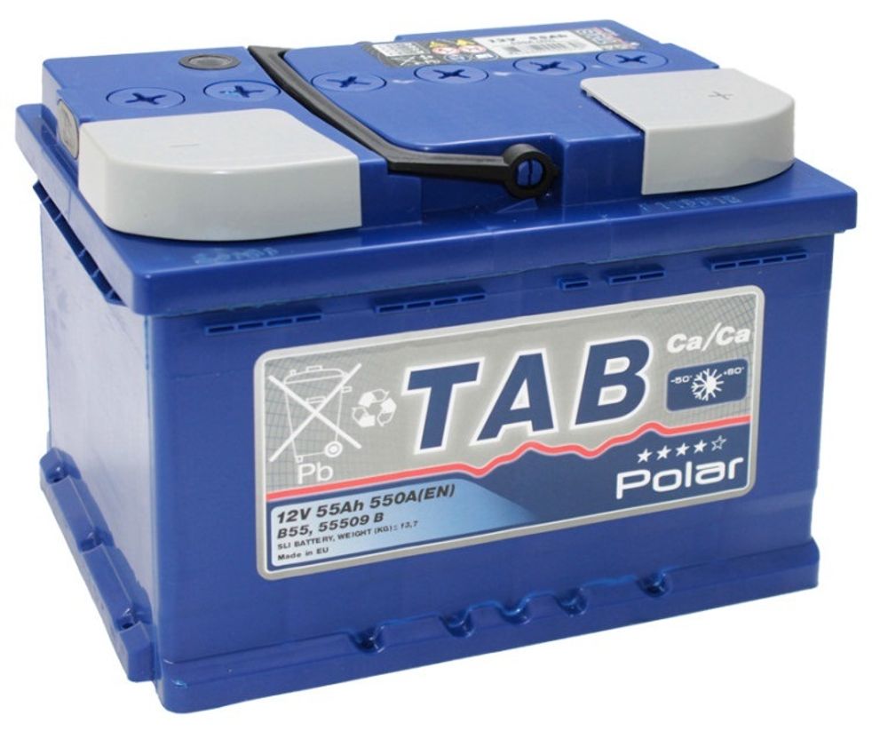 TAB POLAR BLUE 6CT- 55 ( 121155 / 121055 ) аккумулятор