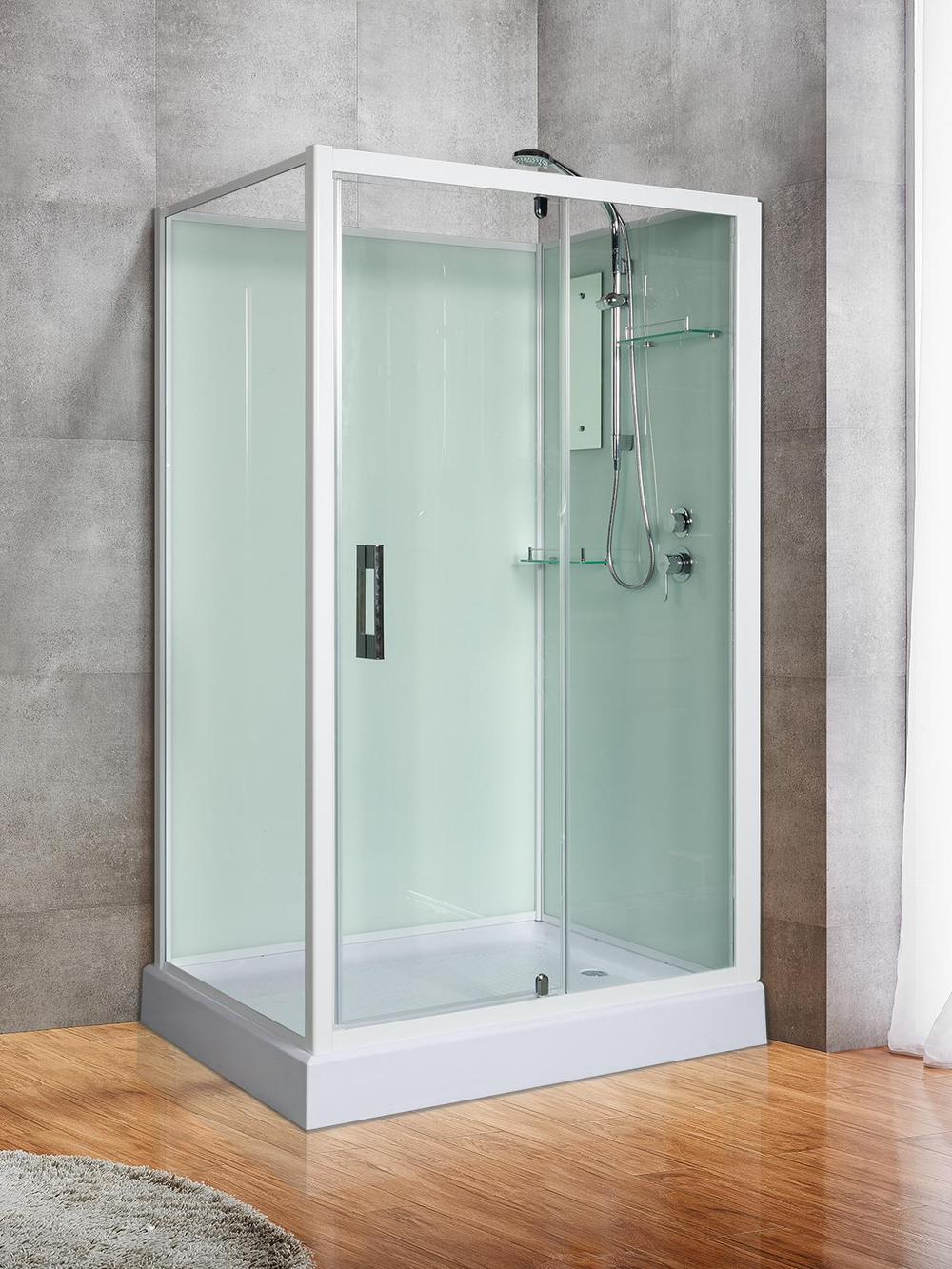 Душевая кабина RIVER TANA Б/К 120/90 120х90х217 10000001874 Универсальная Прямоугольная