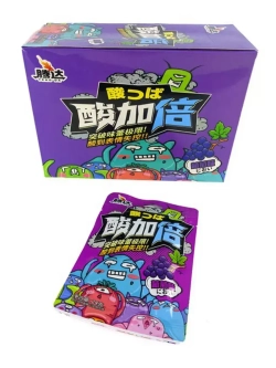 Кислая и освежающая карамель Виноград 24 г * 20 шт