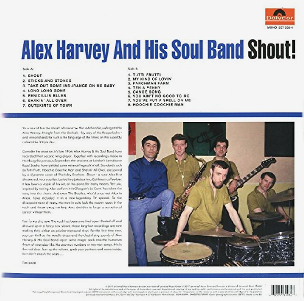 Alex Harvey And His Soul Band / Shout! (LP)