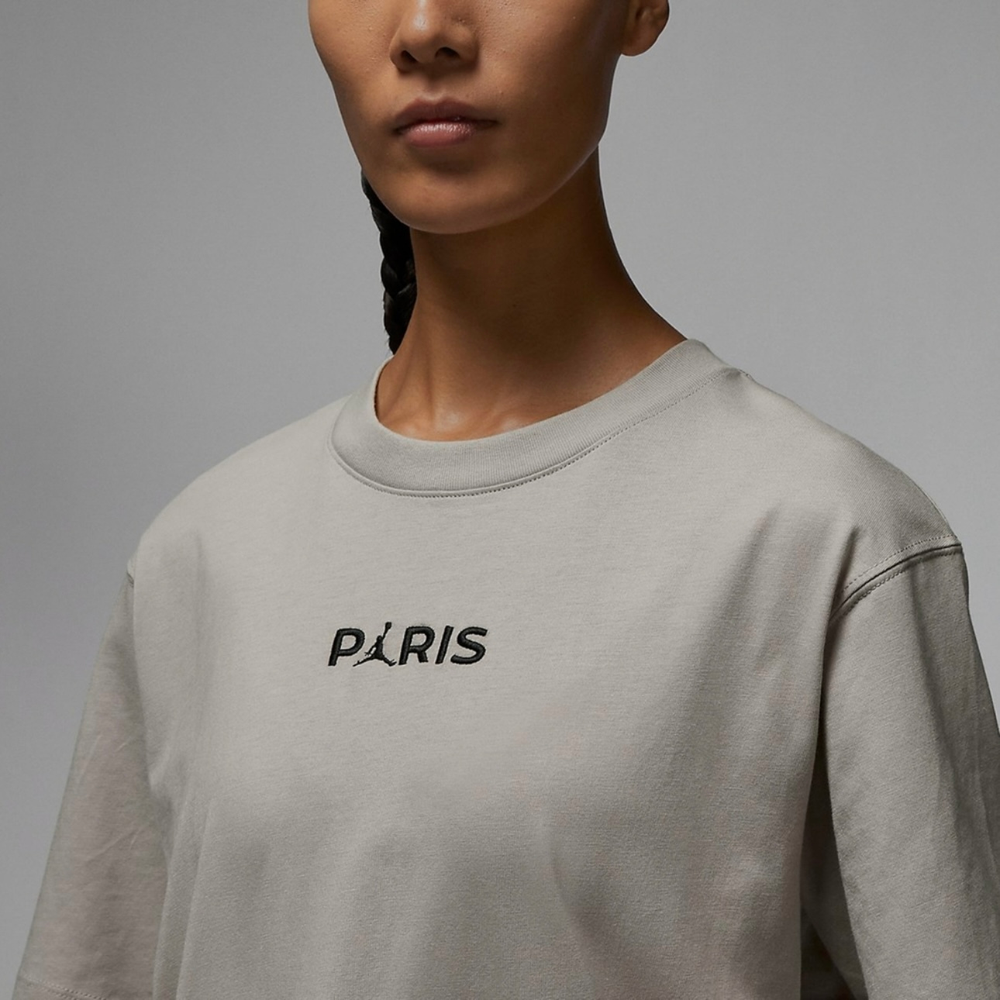 Футболка женская Air Jordan x PSG Paris, сер.