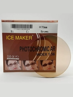 Линза для очков стигматич. 1шт  ICE MAKER -8.00 d 70 ind 1.5