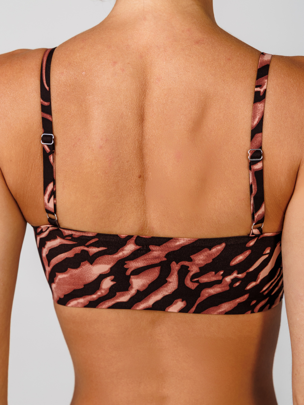 Топ цвет Зебра коричневая (К) размер ХS