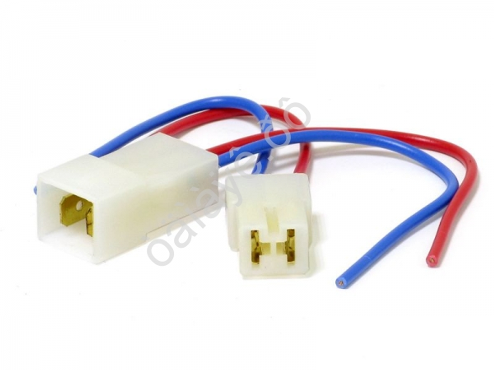 Разъем 2конт папа+мама Маяк МР-001-2-6.3 AVY-0166 (1263)