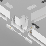 Коннектор Т-образный для накладного магнитного шинопровода Maytoni Gravity TRA010CT-41W