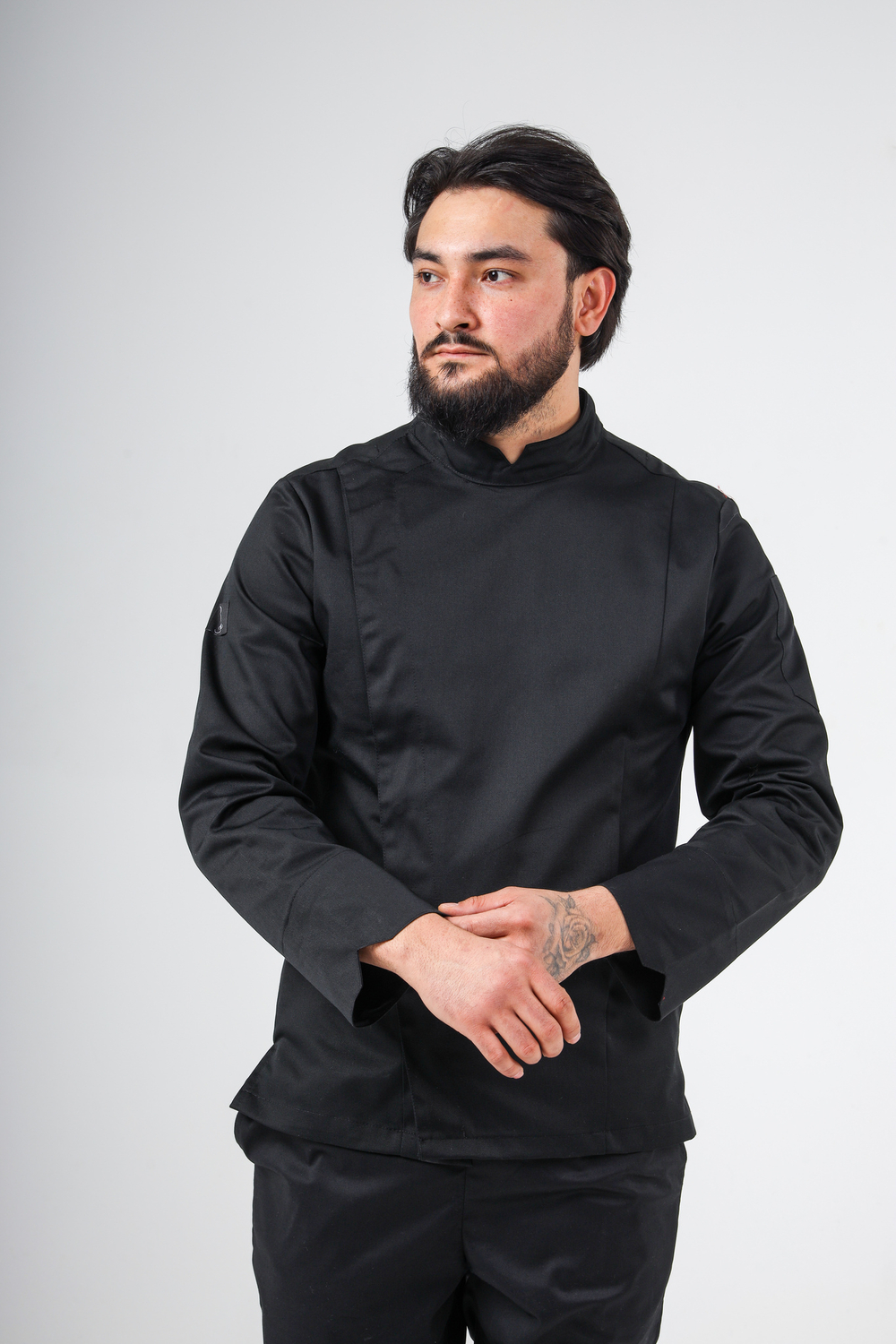 Китель поварской мужской Chef black