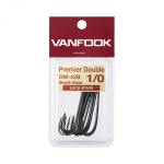 Крючок Двойник VanFook DW-42 Stealth Black