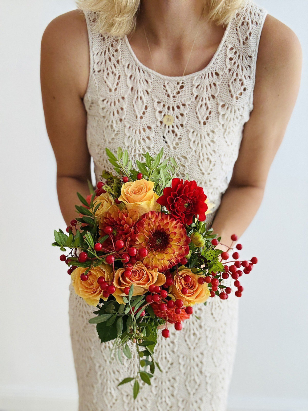 Платье спицами "Pierre"