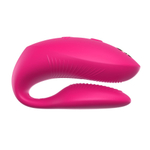 Вибратор для пар We-Vibe Chorus Pro, розовый, технологичный