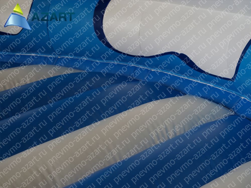 Надувная круглая подушка для родео