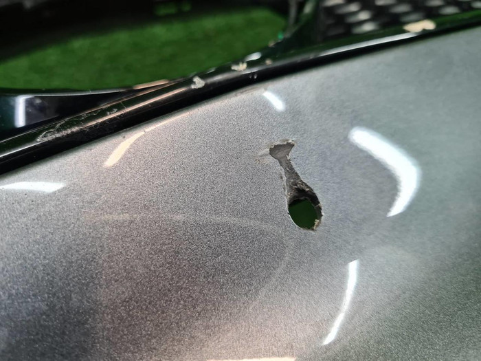 Бампер передний Mercedes E W213 20-23 AMG В сборе