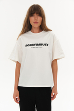 Футболка SORRY I`M BUSY | Белый