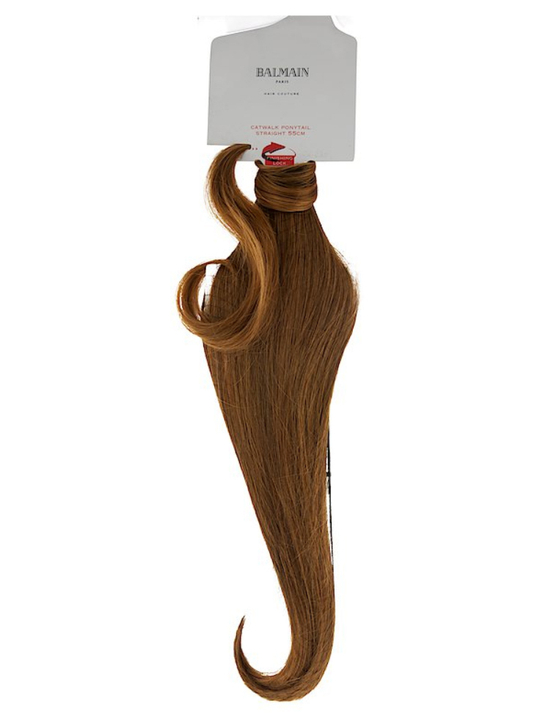Balmain Hair Couture LONDON Хвост из прямых искусственных волос 55 см