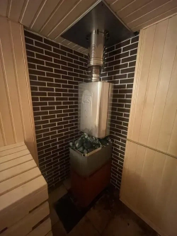 Огнестойкая плита 2 шт ОгнеСТОП декор кирпичики короед коричневый 1200*800*9 2шт. по 9кг ( минерит )