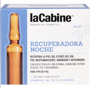 LA CABINE - NIGHT RECOVERY AMPOULES концентрированная сыворотка в ампулах для интенсивного ночного восстановления 10х2мл