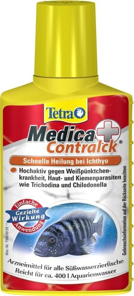Tetra Contralck 100 ml средство от паразитов для рыб на 400 л воды Tetra Contralck 100 ml средство от паразитов для рыб на 400 л воды