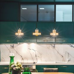 Подвесной светильник STONE PENDANT Green by ImperiumLoft