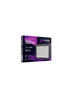 Прожектор светодиодный PREMIUM 100Вт 6500К 10000лм IP65 КОСМОС KOS_PR_LED_100