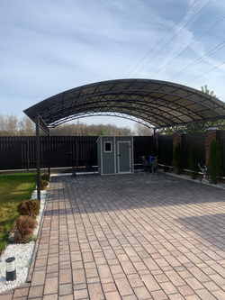 Пластиковый сарай Keter Manor Pent 6x4