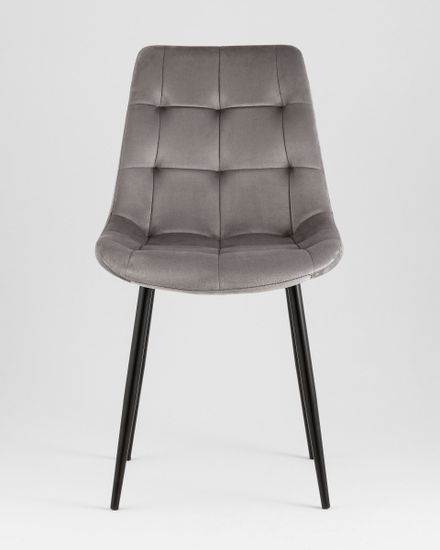 Стул Флекс New велюр светло-серый