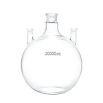 Колба трехгорлая плоскодонная, 20000 мл, шлиф 29/32-45/40-29/32