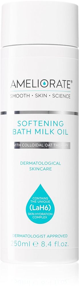 Ameliorate сливочное масло для ванны для нежной и гладкой кожи Softening Bath Milk Oil