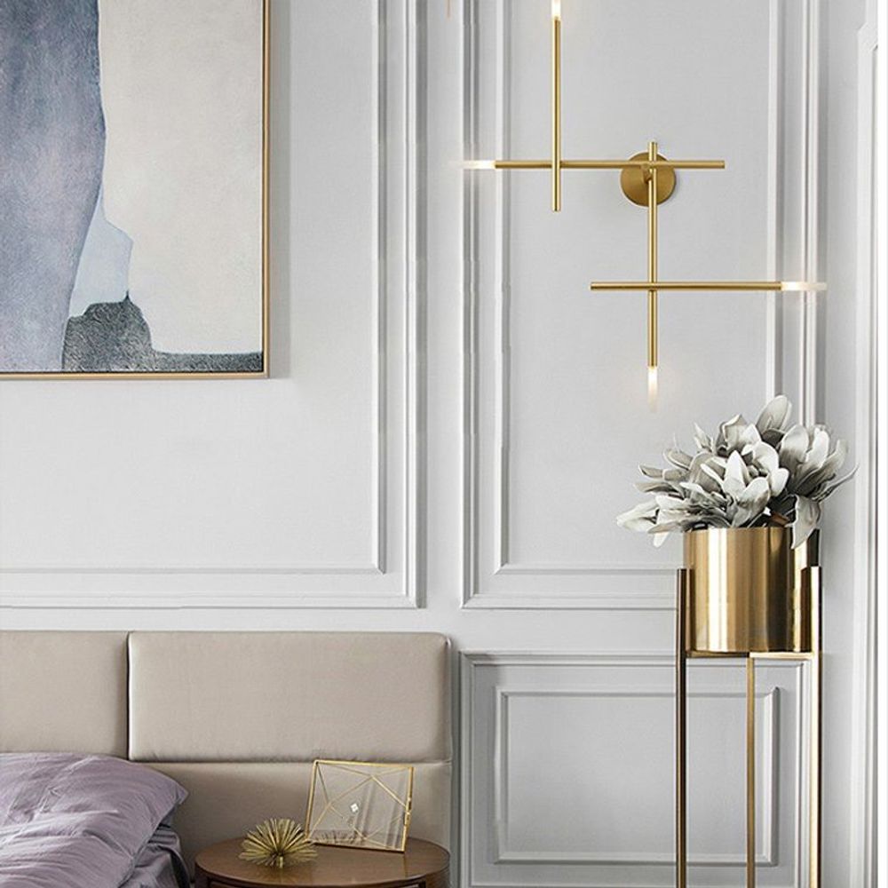 Настенное Бра Traverse Wall Gold H98 By Imperiumloft