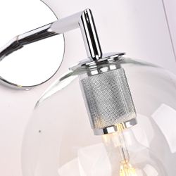 Бра Rh Utilitaire Globe Shade Single Sconce Silver By Imperiumloft