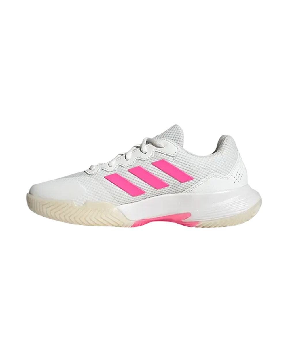 Adidas GameCourt 2 Женские Белые-Розовые Кроссовки 2025