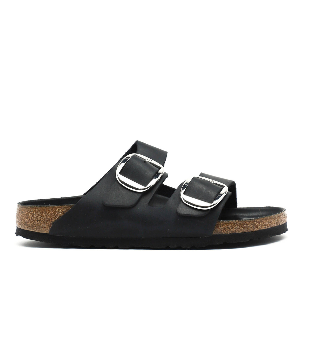 шлепанцы arizona big buckle Birkenstock - черный(1011075)